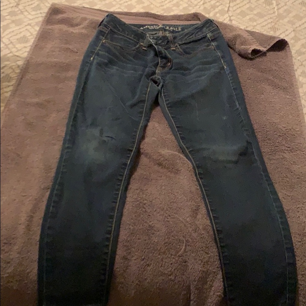 American eagle super strechy jeggins